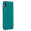 Pouzdro pro Samsung Galaxy A70, silikonové, zelené, 48427.57