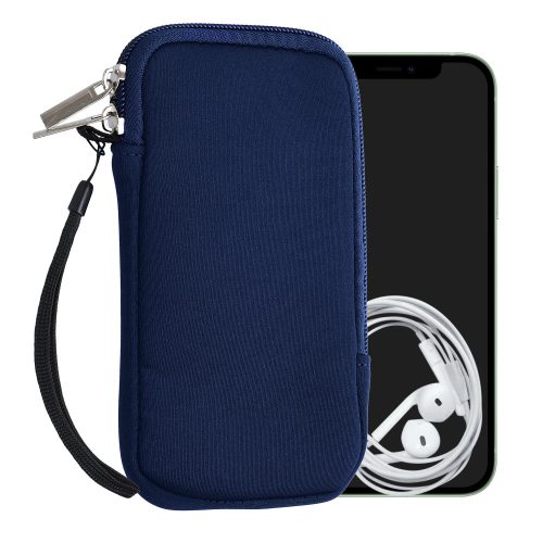 Univerzální pouzdro na telefon L – 6,5 palce, neopren, modré, 46188.3.17