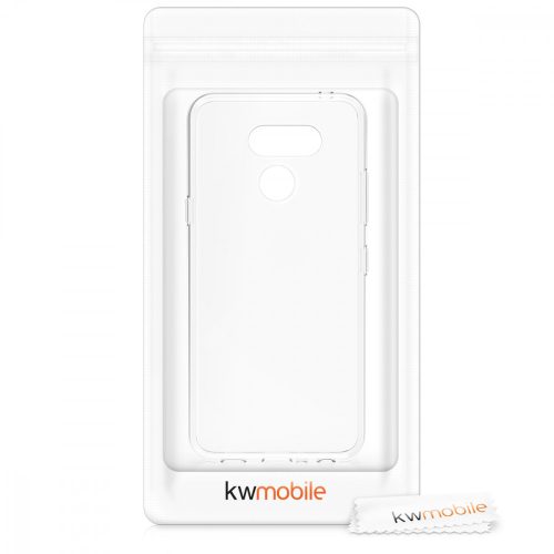 Pouzdro pro LG K50, silikonové, průhledné, 50459.03