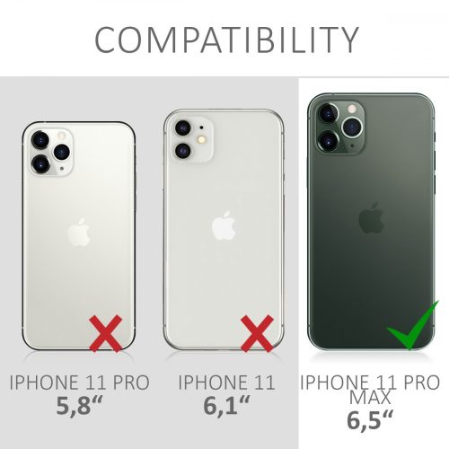 Pouzdro pro Apple iPhone 11 Pro Max, silikonové, průhledné, 49741.07