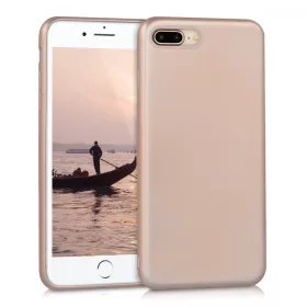   Pouzdro pro Apple iPhone 8 Plus / iPhone 7 Plus, silikonové, růžové, 40351.81