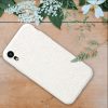 Pouzdro pro Apple iPhone XR, rostlinná vlákna, bílé, 49105.02