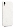Pouzdro pro Apple iPhone XR, rostlinná vlákna, bílé, 49105.02