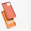 Pouzdro pro Apple iPhone 11 Pro Max, silikonové, oranžové, 49725.150