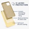 Pouzdro pro Apple iPhone 11, silikonové, žluté, 49724.158