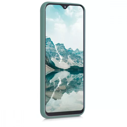 Pouzdro pro Samsung Galaxy A20e, silikonové, zelené, 48738.171
