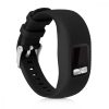 Sada 2 popruhů pro Garmin Vivofit 4, kwmobile, silikon, černá, 50976.04