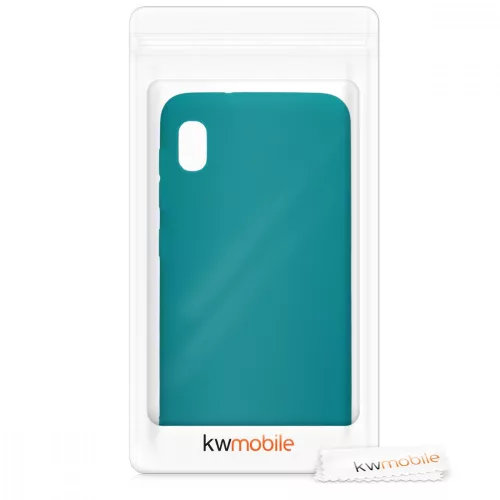 Pouzdro pro Samsung Galaxy A10, silikonové, zelené, 49814.57