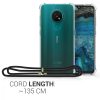 Pouzdro pro Nokia 7.2, silikonové, průhledné, 51098.03