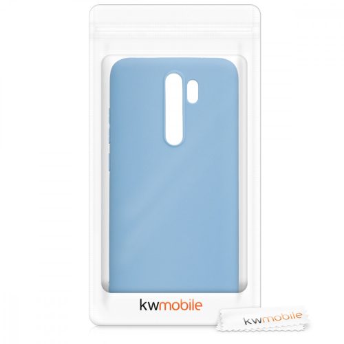 Pouzdro pro Xiaomi Redmi Note 8 Pro, silikonové, modré, 50242.161