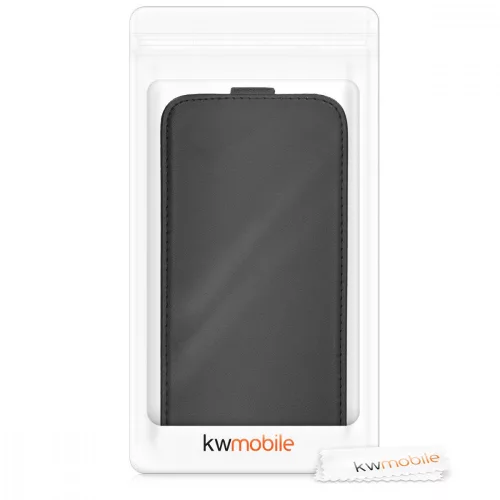 Pouzdro pro Samsung Galaxy A51, Ekologická kůže, Černá, 51202.01