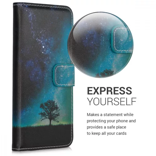 Kryt pro Samsung Galaxy A51, Ekologická kůže, Multicolor, 51193.02