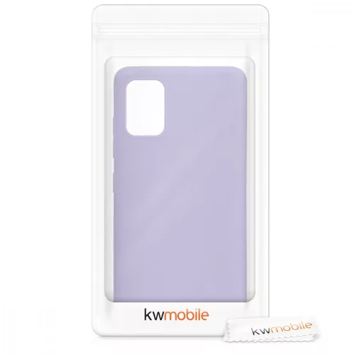 Pouzdro pro Samsung Galaxy A51, silikonové, fialové, 51196.108