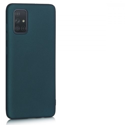 Pouzdro pro Samsung Galaxy A71, silikonové, zelené, 51213.14