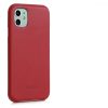 Pouzdro pro Apple iPhone 11, Přírodní kůže, Červené, 49737.09