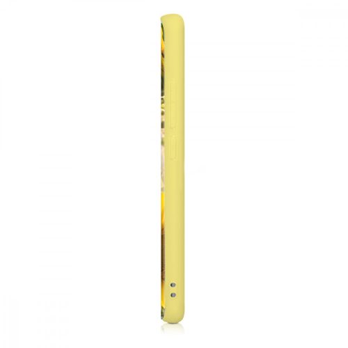 Pouzdro pro Xiaomi Mi Note 10 / Mi Note 10 Pro, silikonové, žluté, 50948.49