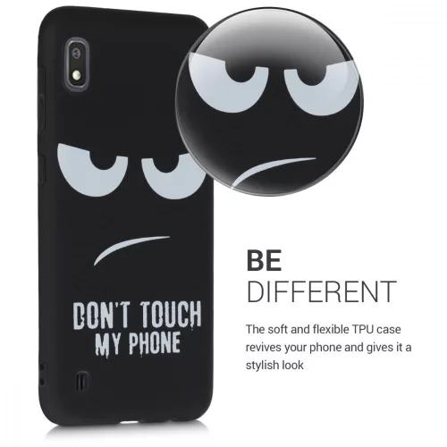 Pouzdro pro Samsung Galaxy A10, silikonové, černé, 50035.02