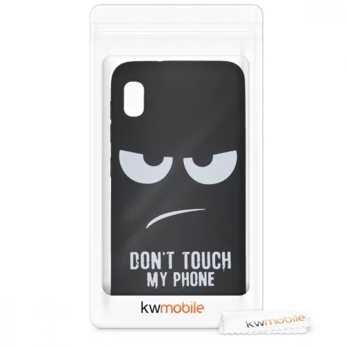 Pouzdro pro Samsung Galaxy A10, silikonové, černé, 50035.02