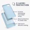Pouzdro pro Apple iPhone 8 / iPhone 7 / iPhone SE 2, silikonové, modré, 40225.177