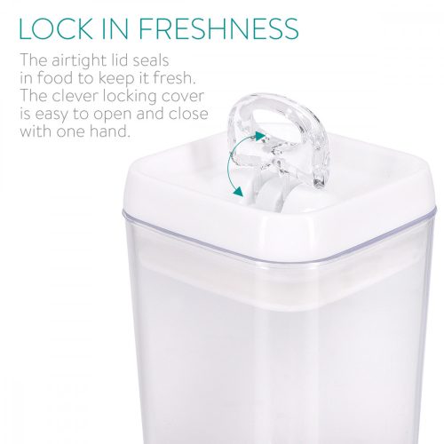 Sada 5 skladovacích sklenic, 1700 ml, 1100 ml, 750 ml, 400 ml, 51459.01.05