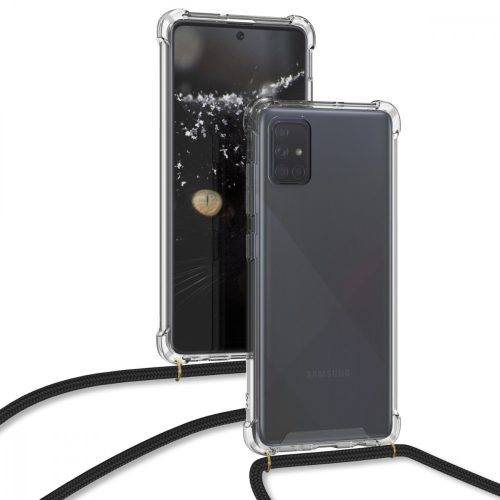 Pouzdro pro Samsung Galaxy A71, silikonové, černé, 51427.01