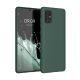 Pouzdro pro Samsung Galaxy A71, silikonové, zelené, 51208.171