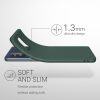 Pouzdro pro Samsung Galaxy A71, silikonové, zelené, 51208.171