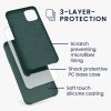 Pouzdro pro Apple iPhone 11, silikonové, zelené, 49724.169