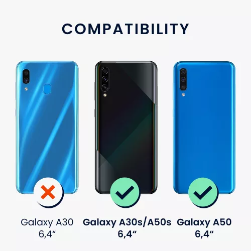 Pouzdro pro Samsung Galaxy A50, silikonové, zelené, 48056.128