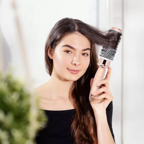 Sada kulatých štětců, štětec kostry, štětec na palety, růžový, 51639.02