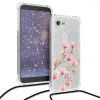Pouzdro pro Google Pixel 3a, silikonové, růžové, 51792.02