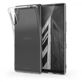   Pouzdro pro Sony Xperia L4, silikonové, průhledné, 51882.03