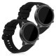 Sada 2 řemínků pro Xiaomi Amazfit GTR (42mm), silikon, černý, 51170.47