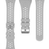 Řemínek pro Polar M400 / M430, silikonový, šedý, 51909.22