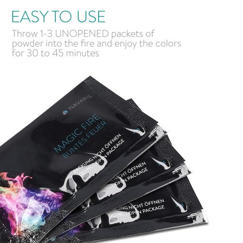 Sada 10 obálek Navaris pro duhový mystický oheň, 52130.10