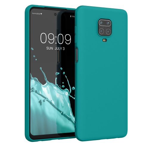 Pouzdro pro Xiaomi Redmi Note 9S / Redmi Note 9 Pro / Redmi Note 9 Pro Max, silikonové, zelené, 52140.57