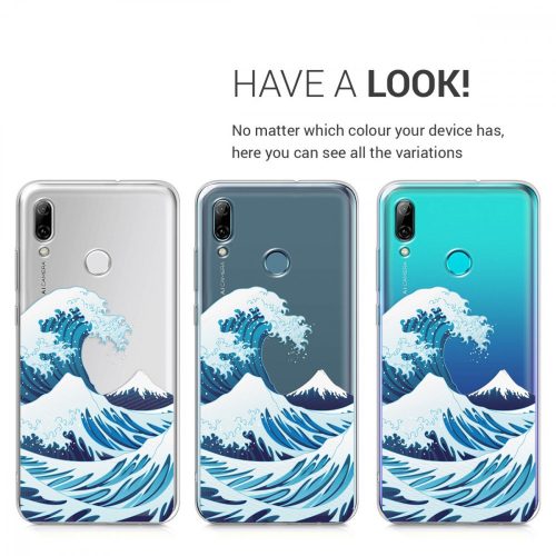 Pouzdro pro Huawei P Smart (2019), silikonové, vícebarevné, 47388.37