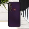Kryt pro Motorola Moto G8 Plus, silikonový, fialový, 50815.115
