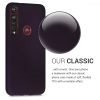 Kryt pro Motorola Moto G8 Plus, silikonový, fialový, 50815.115