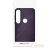 Kryt pro Motorola Moto G8 Plus, silikonový, fialový, 50815.115