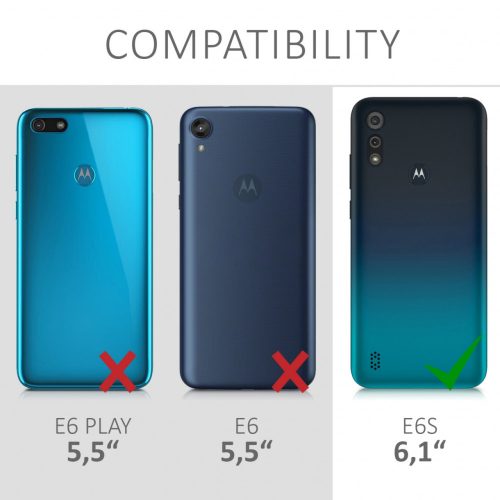 Pouzdro pro Motorola Moto E6s (2020), dřevo, hnědé, 52179.18