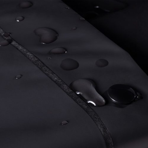 Nepromokavá pláštěnka Navaris, Unisex, Černá, 52203.01.01