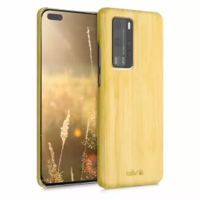 Pouzdro pro Huawei P40 Pro, dřevo, hnědé, 52211.24