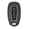 Kryt na klíče od auta pro Hyundai - 3 tlačítka - Keyless Go, plastový, černý, 52228.01