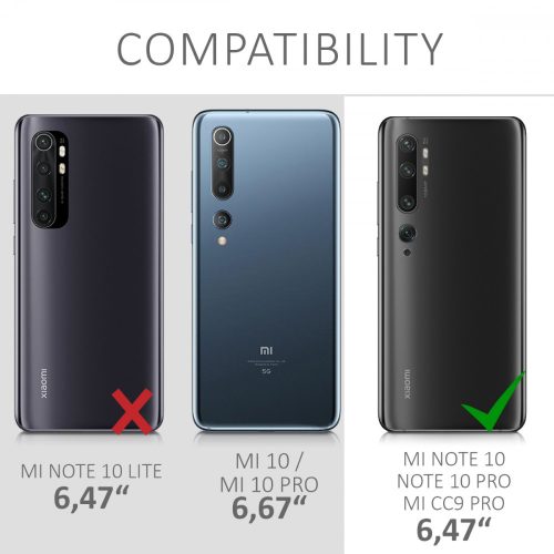 Pouzdro pro Xiaomi Mi Note 10 / Mi Note 10 Pro, silikonové, růžové, 52283.01