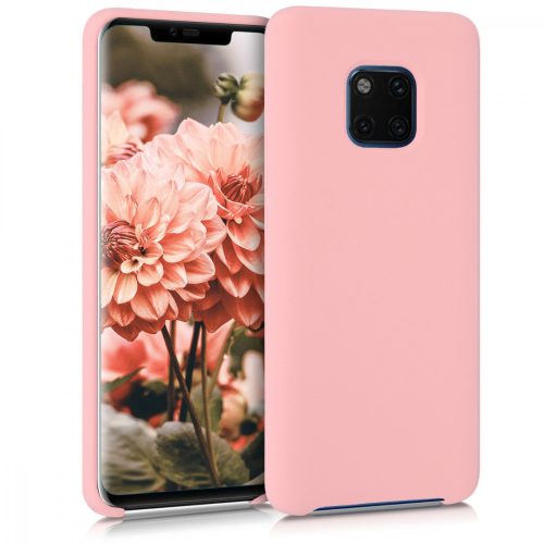 Pouzdro pro Huawei Mate 20 Pro, silikonové, růžové zlato, 52287.89