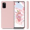 Pouzdro pro Samsung Galaxy A41, silikonové, růžové, 52301.52