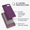 Pouzdro pro Apple iPhone 8 / iPhone 7 / iPhone SE 2, silikonové, fialové, 40225.183