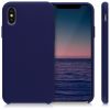 Pouzdro pro Apple iPhone X / iPhone XS, silikonové, modré, 46313.182