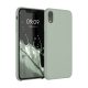 Pouzdro pro Apple iPhone XR, silikonové, zelené, 45910.172